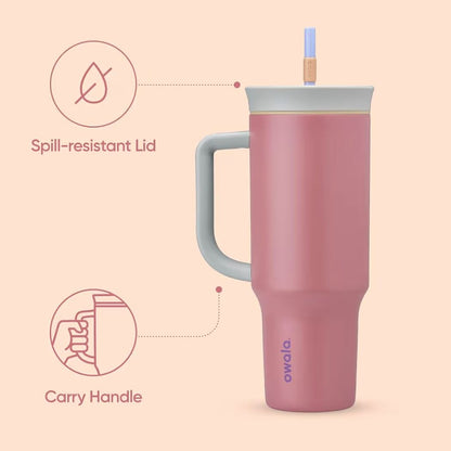 Owala - Tumbler de 40oz. / Amarillo tropical