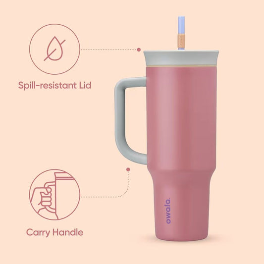 Owala - Tumbler de 40oz. / Amarillo tropical