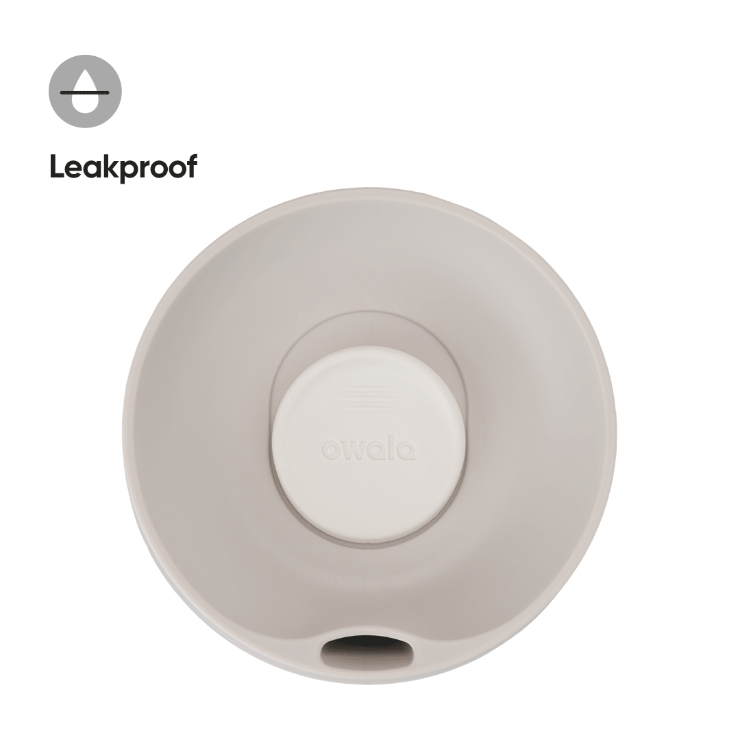 Owala - Smooth Sip Slider de 12oz. / Blanco