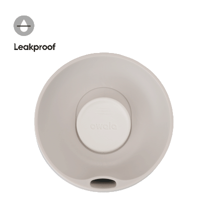 Owala - Smooth Sip Slider de 12oz. / Blanco