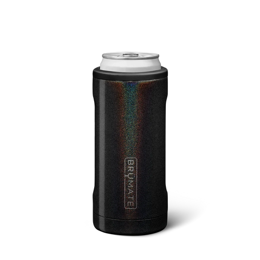 Brümate -Slim Can Cooler de 12oz. / Negro escarchado