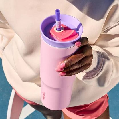 Owala - Tumbler de 24oz. / Rosado con lila