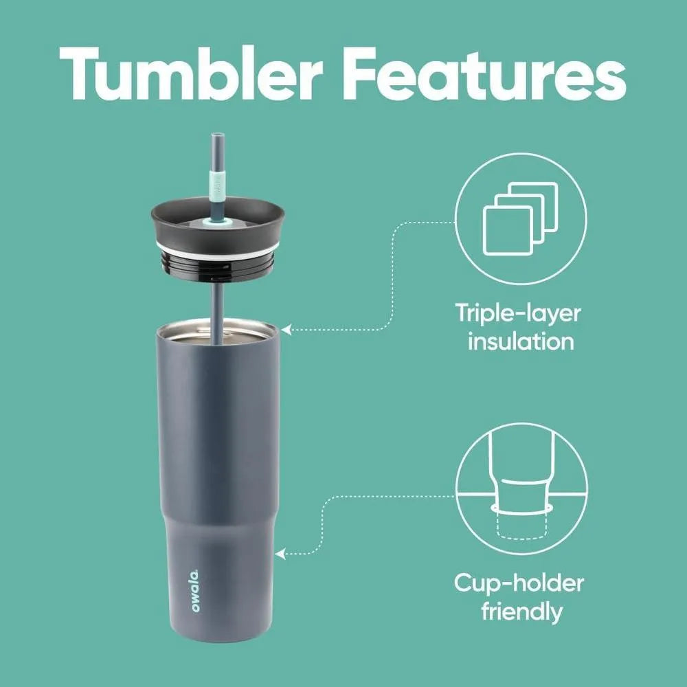 Owala - Tumbler de 24oz. / Azul navy